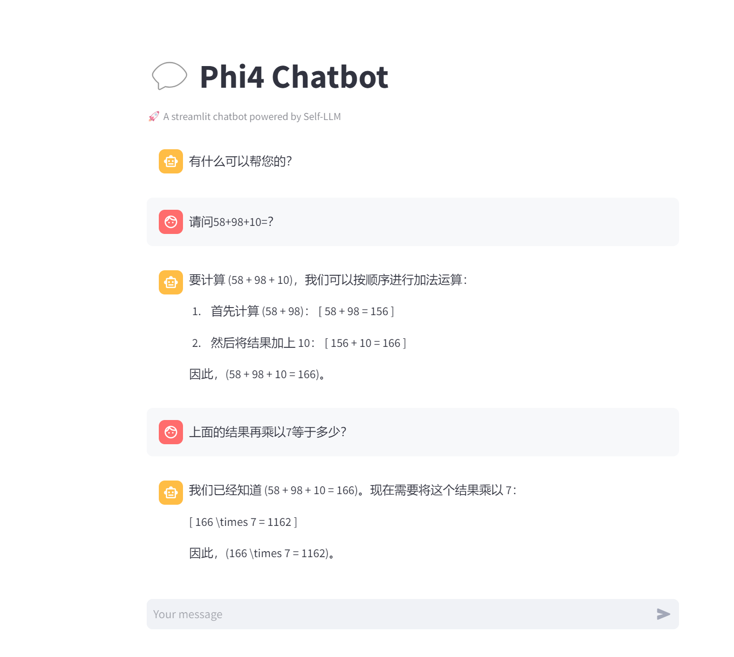 Phi-4 WebDemo